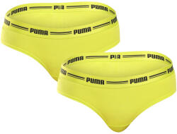 PUMA 2PACK chiloți brazilieni pentru femei Puma galben (603043001 021) XS (179298)