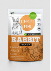 Delicado Verde Complete Menu Rabbit | Teljes értékű nyúltáp - 400 g (300361)