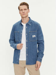 Calvin Klein cămașă de blugi Linear J30J324885 Albastru Slim Fit