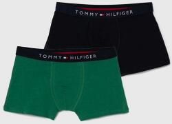 Tommy Hilfiger gyerek pamut boxer 2 db zöld - zöld 140-152