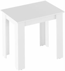KONDELA Étkezőasztal Tarinio 86x60 cm - fehér