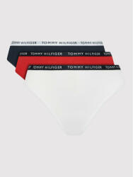 Tommy Hilfiger Set 3 perechi de chiloți de damă clasici UW0UW02828 Colorat