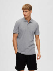 Selected Homme Tricou polo 16087839 Gri Regular Fit