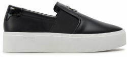 Calvin Klein Sneakers Flatform Cup Slip On Re Lock Lth HW0HW02057 Negru