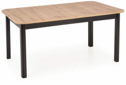 Halmar Összecsukható étkezőasztal Florian - kézműves tölgy / fekete