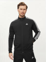 Adidas Bluză Essentials Warm-Up 3-Stripes H46099 Negru Regular Fit