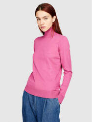 Sisley Bluză cu gât 14ETM2178 Roz Regular Fit