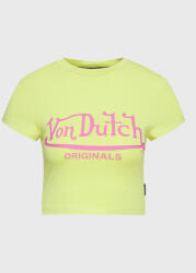 Von Dutch Tricou Arta 6230061 Verde Regular Fit