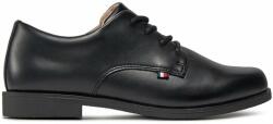 Tommy Hilfiger Pantofi Low Cut Lace Up Shoe T3B4-33174-1355 Negru - modivo - 371,00 RON