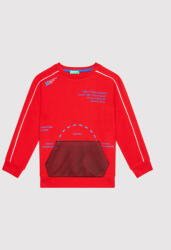 Benetton Bluză 3J68C153N Roșu Regular Fit