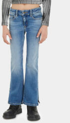 Calvin Klein Jeans Blugi Split IG0IG02163 Albastru Flare Fit