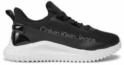 Calvin Klein Sneakers Eva Run Slipon Lace Mix Lum Wn YW0YW01303 Negru