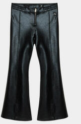 Calvin Klein Pantaloni din material Spacer IG0IG02293 Negru Flare Fit