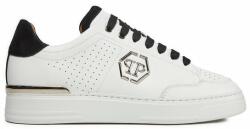 Philipp Plein Sneakers Leather Lo Top SADS USC0537 PLE022N Alb