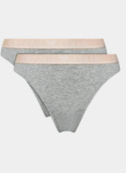Emporio Armani Underwear Set 2 perechi de chiloți de damă 163337 3F227 00948 Gri