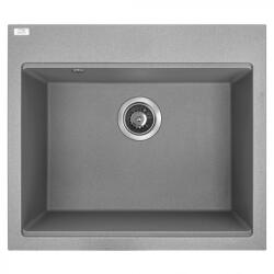 Laveo TAU 6 egymedencés mosogató, szürke (SRT_510Y)