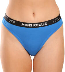 Mons Royale Női tanga Mons Royale merinó kék (100311-1015-713) S