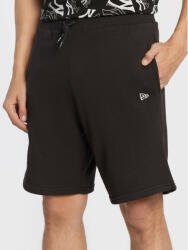 New Era Pantaloni scurți sport Essentials 12893072 Negru Regular Fit