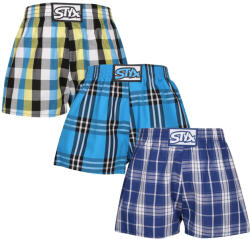 Styx 3PACK Tarka gyerek boxeralsó Styx klasszikus gumi (3J102430) 4-5 éves