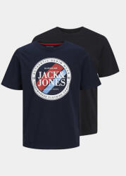 JACK & JONES Set 2 tricouri Loyd & Loof 12256960 Negru Standard Fit