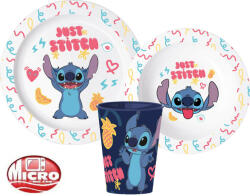 Disney Lilo és Stitch Palms étkészlet, micro műanyag szett (STF11158)