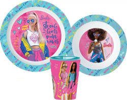 Stor Barbie micro étkészlet szett pohárral (STF11144)