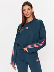Adidas Bluză Future Icons 3-Stripes Sweatshirt IL3055 Turcoaz Loose Fit
