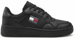 Tommy Jeans Sneakers Retro Basket EM0EM00955 Negru