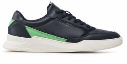 Tommy Hilfiger Sneakers Elevated Cupsole Leather FM0FM04490 Bleumarin