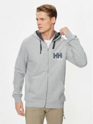 Helly Hansen Bluză Hh Logo Full Zip Hoodie 34163 Gri Regular Fit