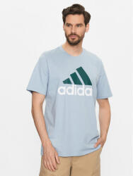 Adidas Tricou Essentials Single Jersey Big Logo T-Shirt IJ8576 Albastru Regular Fit