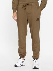 New Balance Pantaloni trening Essentials Stacked Logo French Terry Sweatpant MP31539 Maro Regular Fit