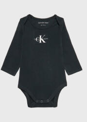 Calvin Klein Jeans Body pentru copii Monogram IN0IN00033 Negru Regular Fit
