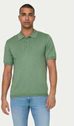 Only & Sons Tricou polo Wyler 22022219 Verde Regular Fit
