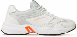 Calvin Klein Jeans Sneakers Retro Tennis High/Low Frequency YM0YM00637 Alb