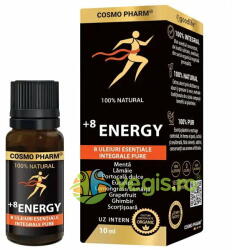 Cosmo Pharm +8 Energy (8 Uleiuri Esentiale Integrale Pure) 10ml