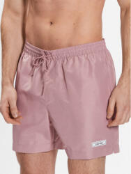 Calvin Klein Pantaloni scurți pentru înot Medium Drawstring KM0KM00812 Roz Regular Fit