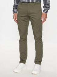 Lindbergh Pantaloni chino 30-005044 Verde Slim Fit