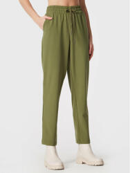Moss Copenhagen Pantaloni din material Kesia 16940 Verde Relaxed Fit