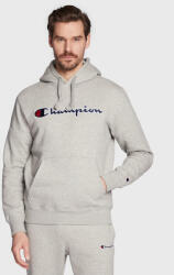 Champion Bluză Script Logo Embroidery 217858 Gri Regular Fit