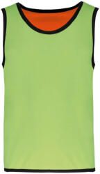 Proact PA046 gyerek ujjatlan kifordítható sportpóló Proact, Lime/Spicy Orange-10/14 (pa046li-spor-10-14)