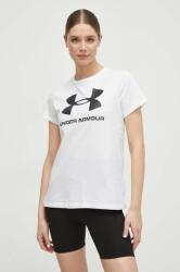 Under Armour t-shirt női, fehér - fehér S - answear - 9 890 Ft