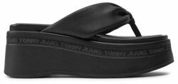 Tommy Jeans Flip-flops Tjw Wedge Sandal EN0EN02457 Fekete (Tjw Wedge Sandal EN0EN02457)