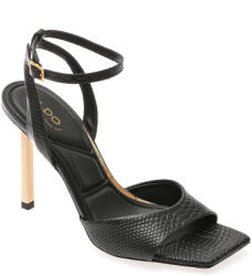 ALDO Sandale elegante ALDO negre, 13743852, din piele naturala 36