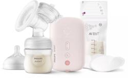 Philips Единична електрическа помпа Philips Avent - Natural Motion, с торбички за кърма (00A.0615.001)