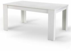  KONDELA Étkezőasztal Tommy 140x80 cm - fehér