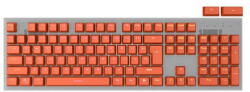 Genesis Keycaps Lead 300, Double Shot , Layout US, Portocaliu (NAG-2006) - pcone