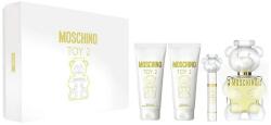 Moschino Set pentru femei Moschino Toy 2 - Eau de Parfum 100 ml + 10 ml + 10 ml + Loțiune de corp 100 ml + Gel de duș 100 ml