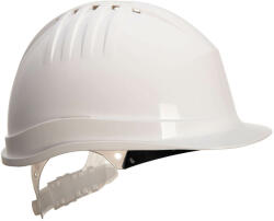 Portwest Casca de protecție ventilata cu clichet de alunecare - Portwest PS60 - alb (PS60WHR)