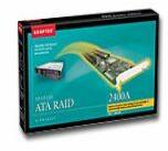 Adaptec RAID ADAPTEC ATA RAID 2400A Ultra ATA-100 PCI 4ch 32MB (Level 0, Level 1, Level 10, JBOD), 1-pack (AAR-2400A)